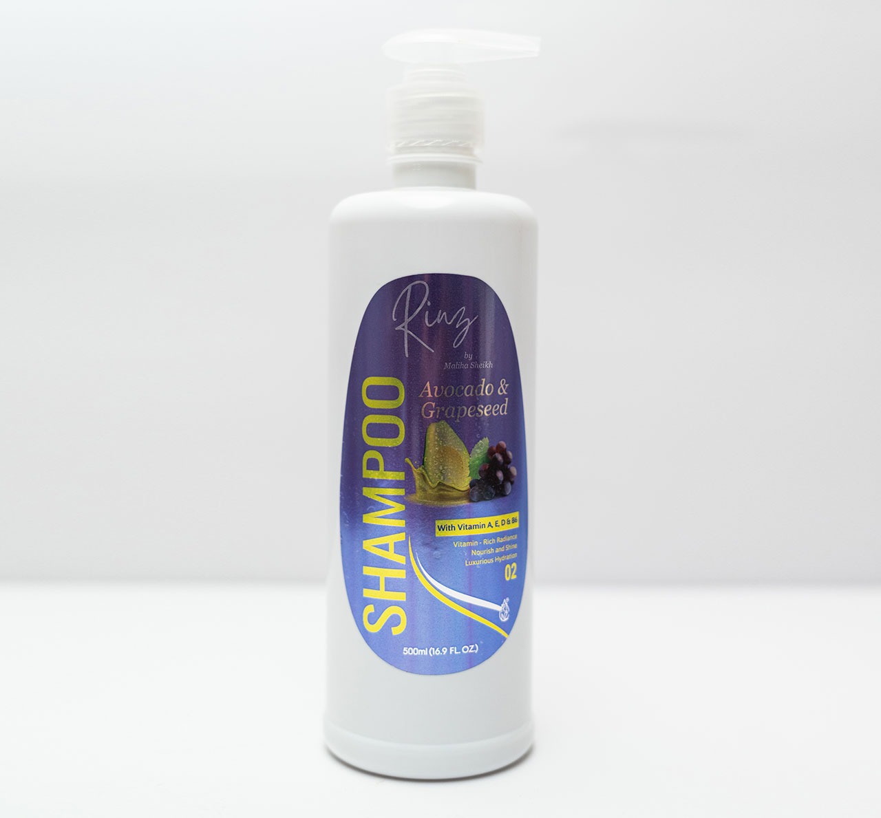 Avocado & Grapeseed Shampoo 500ml