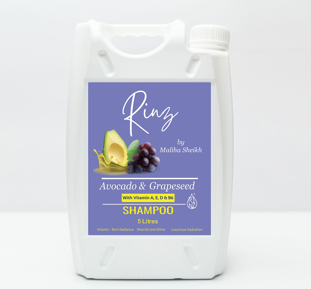 Avocado & Grapeseed Shampoo 5 Litres
